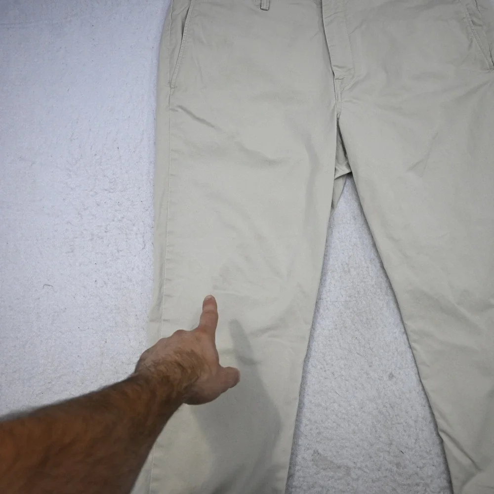 Polo Ralph‎ Lauren Chino Mens 38x30 Stretch Straight Fit Khaki Tan Pants